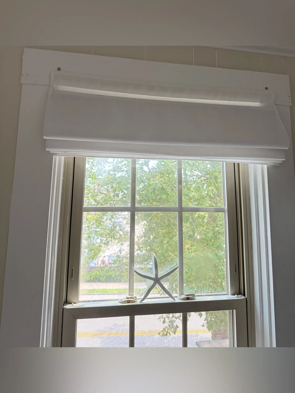 IKEA Ringblomma Roman Blind | white